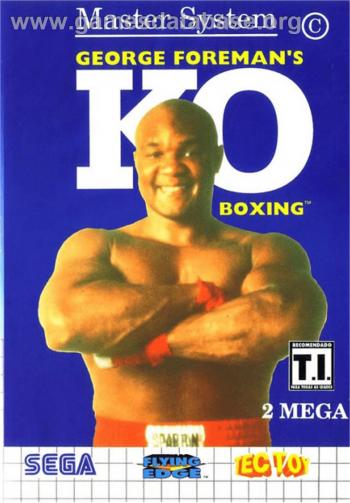Cover George Foreman's KO Boxing for Master System II